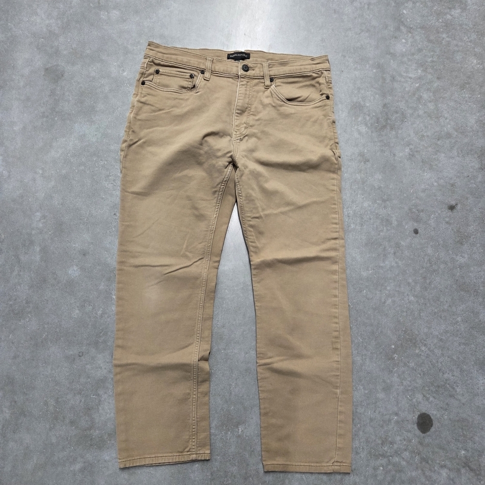 Banana Republic Men's Khaki Straight Jeans